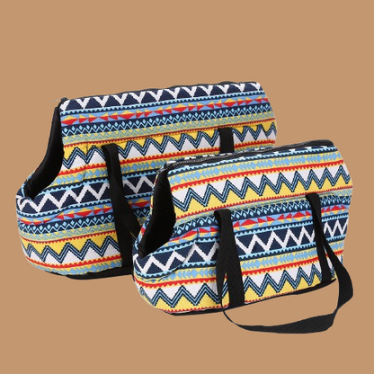 Retro pet bag out of the shoulder bag !