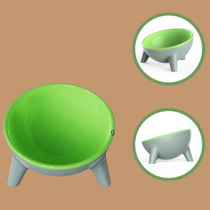 Food Bowl With Stand Pet Feeding !