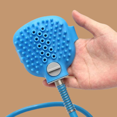 New Pet Bathing Tool Comfortable Massager !