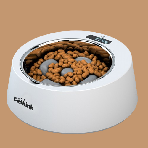 Intelligent pet weighing bowl feeder !