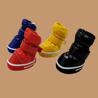 Pet cotton shoes ski boots !