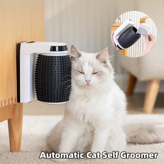 Automatic Cat Self Groomer Wall !