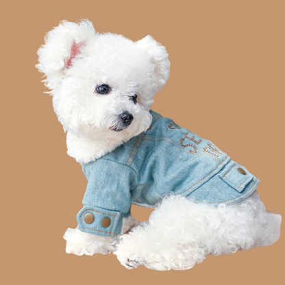 Plush Denim Cotton Coat !