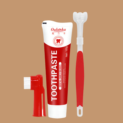 Pet toothbrush set !