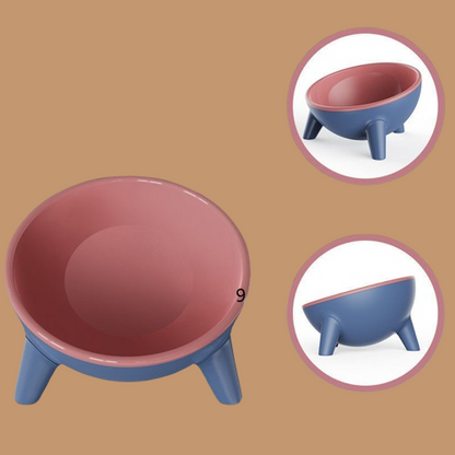 Food Bowl With Stand Pet Feeding !