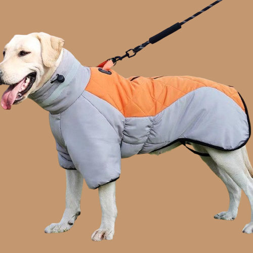 New Winter Dog Coat Waterproof Pet Clothes For Medum Large Dogs Warm Thicken Dog Vest