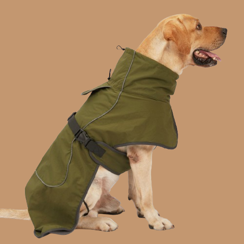 Medium And Large Dogs Handsome Winter Warm Clothing Snowproof Pet Supplies