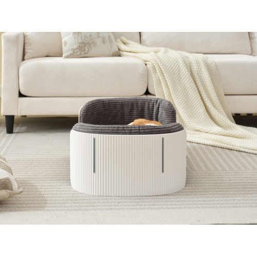 Scandinavian style cat or dog couch bed