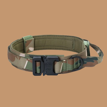 Pet Tactical Dog Collar And Leash Set, Adjustable Military Nylon Dog Collar !